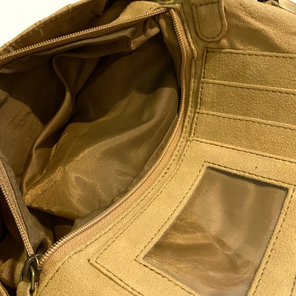 Tasha Polizzi Collection Cheetah Print Gold Turquoise Clutch Wristlet Western - Picture 11 of 15